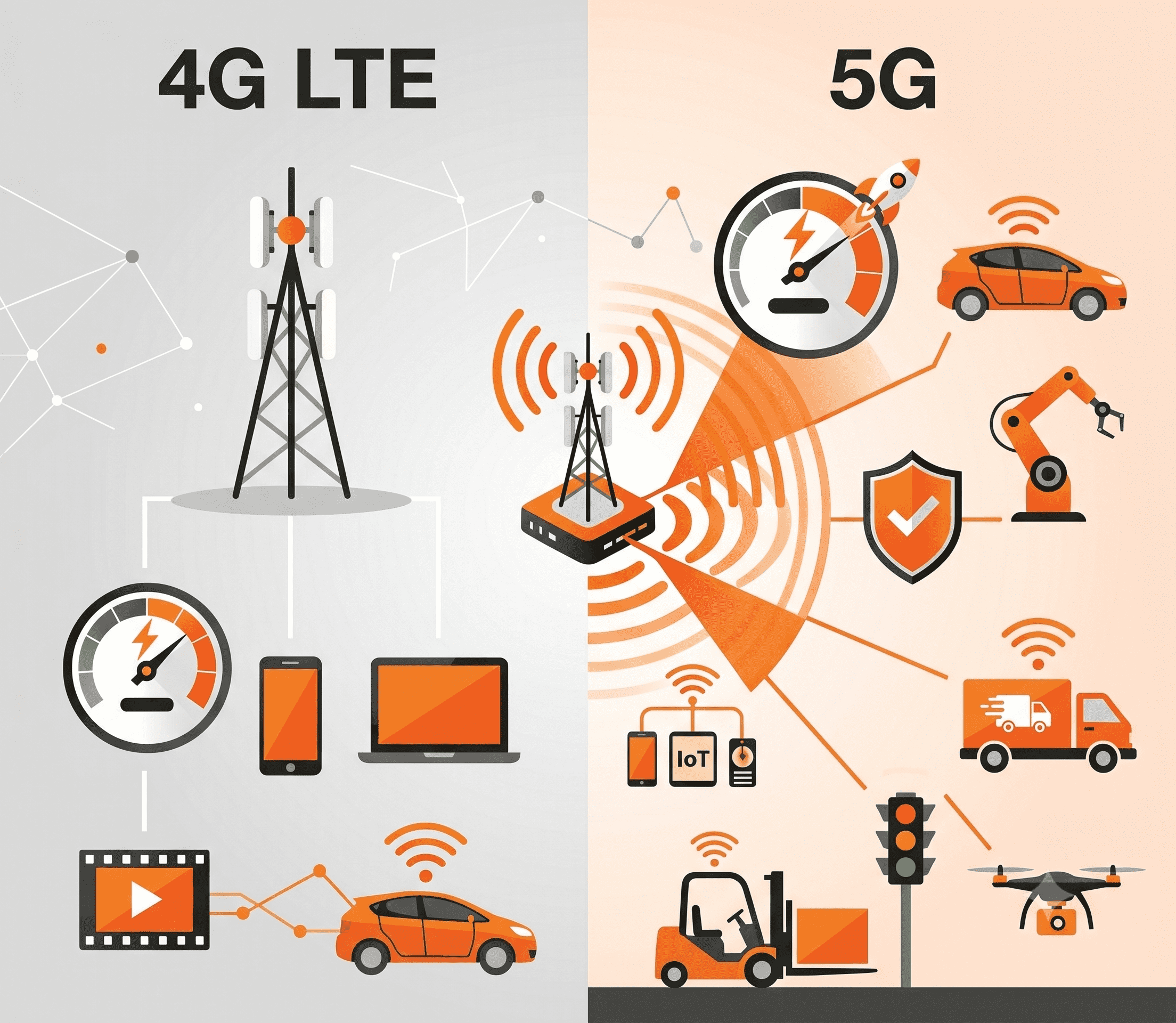 4G und 5G: Unterschiede und was wichtig ist für Unternehmen