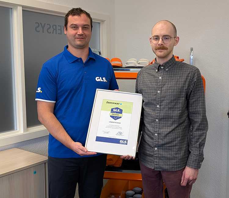 Ganz besondere Lieferung: Zertifikat GLS Trusted Partner